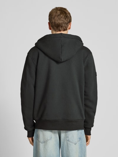 Superdry Bluza rozpinana z kapturem i kieszenią kangurką Grafitowy 5