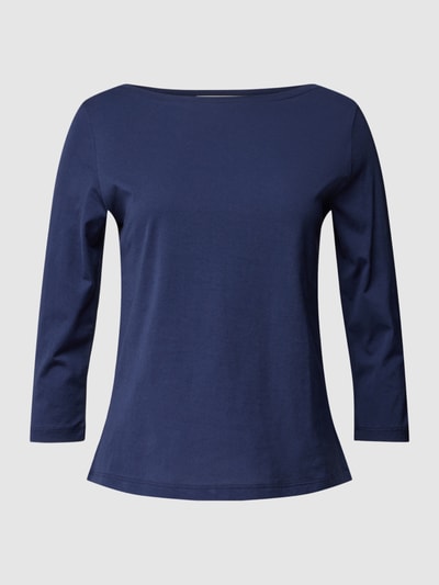 Lanius Shirt met lange mouwen van puur katoen Donkerblauw - 2