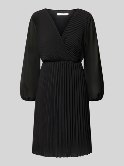 ZABAIONE Knielanges Kleid mit Plisseefalten Modell 'Im44sa' Black 2