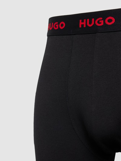 HUGO Long Johns mit Logo-Stitching Modell 'JOHN' Black 2