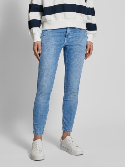 Angels Skinny Fit Jeans mit verkürztem Schnitt Modell 'Ornella' Hellblau 4