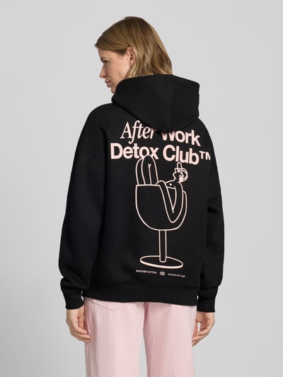 ANOTHER COTTON LAB Oversized Hoodie mit Kapuze Anthrazit 5