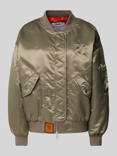 Original Bombers Bomberjack met klepzakken Lichtgroen - 2