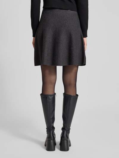 Tom Tailor Denim Ausgestellter Mini-Rock aus Viskose-Mix  Anthrazit 5