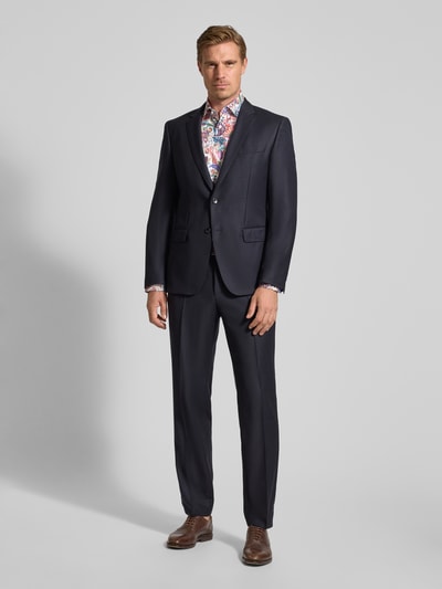 OLYMP Level Five Slim Fit Business-Hemd mit Kentkragen im Allover-Look Weiss 1