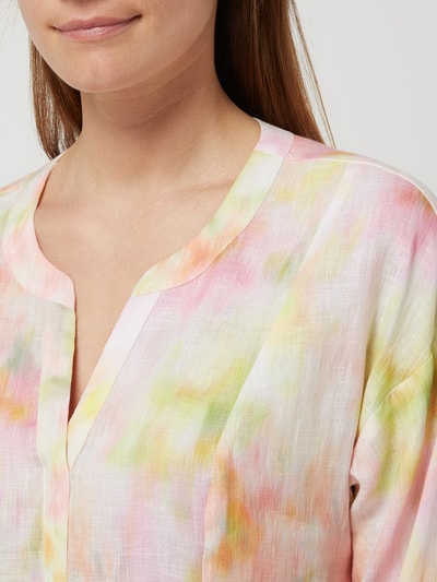 HECHTER PARIS Midi-jurk van linnen Neonroze - 3