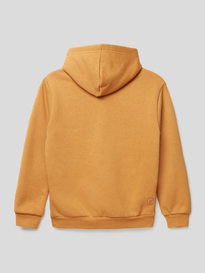 Kabooki Hoodie met ribboorden Camel - 3