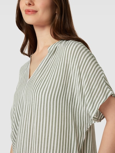 Montego Bluse mit Streifenmuster Schilf 3