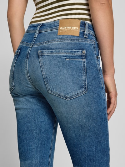 Gang Boyfriend Fit Jeans im Destroyed-Look Modell 'NICA WORKER' Blau 3