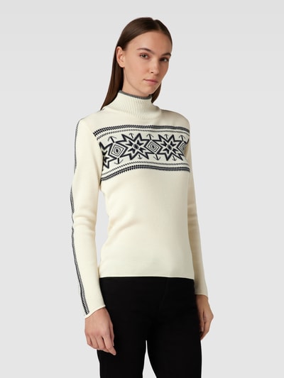 Dale of Norway Strickpullover mit Stehkragen Offwhite 4