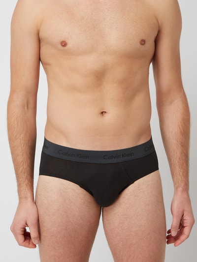 Calvin Klein Underwear Slipy w zestawie 3 szt. Czarny 3