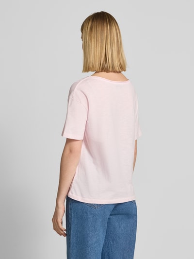 Tommy Hilfiger Regular fit T-shirt van puur katoen Roze - 5