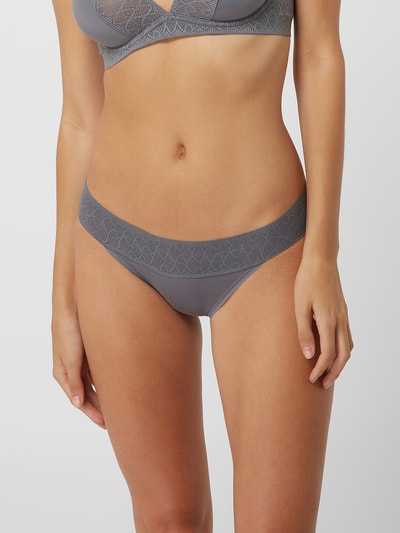 DKNY Slip met stretch Middengrijs - 4