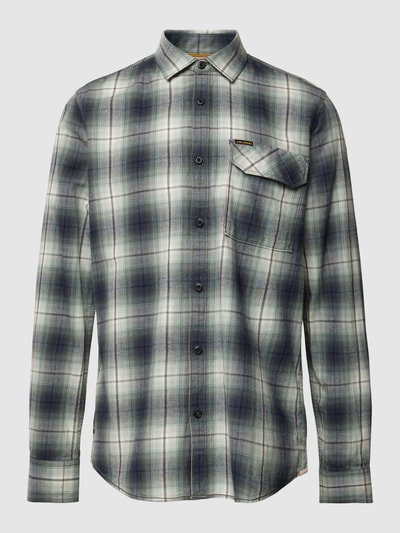 PME Legend Koszula casualowa o kroju regular fit ze wzorem w kratę glencheck Jasnoszary 2
