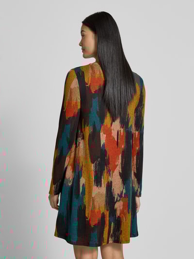 Apricot Regular fit mini-jurk in gebreide look Hazelnoot - 5