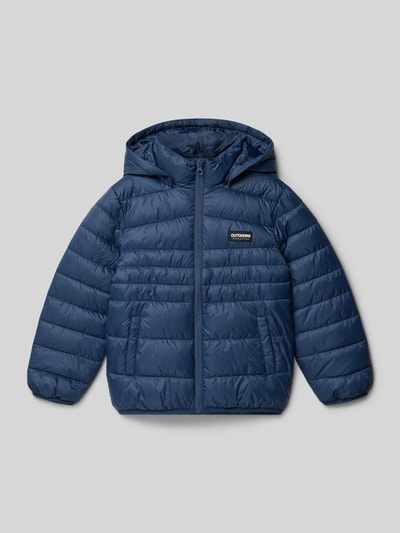 Name It Gewatteerd jack met steekzakken Marineblauw - 1