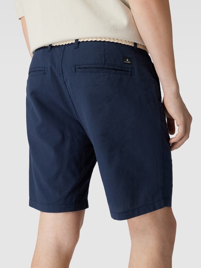 Jack & Jones Bermudas mit Stoffgürtel Marineblau 3