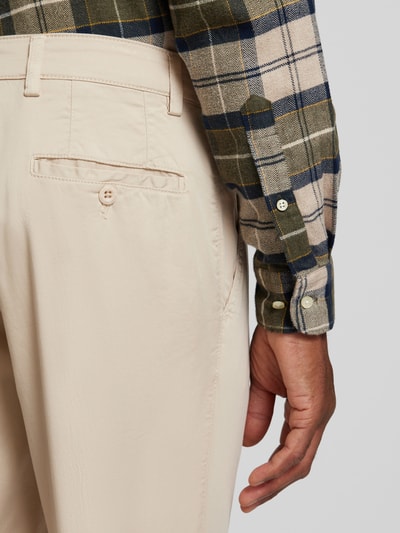 Carl Gross Chino met steekzakken, model 'Tomme' Beige - 3