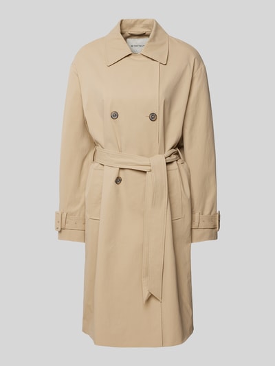 Tom Tailor Trenchcoat mit Bindegürtel Beige 2