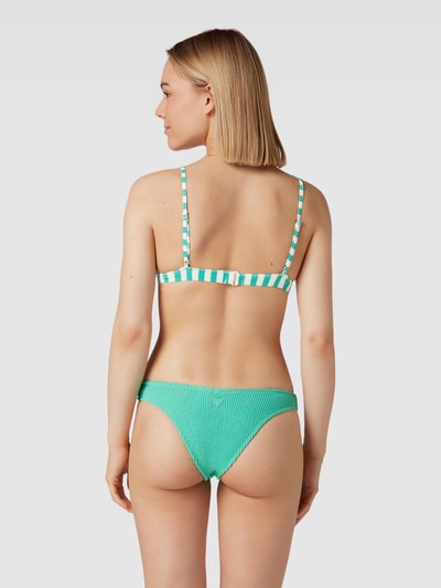 Mango Bikini-Oberteil mit Streifenmuster Modell 'ondita' Hellgruen 4