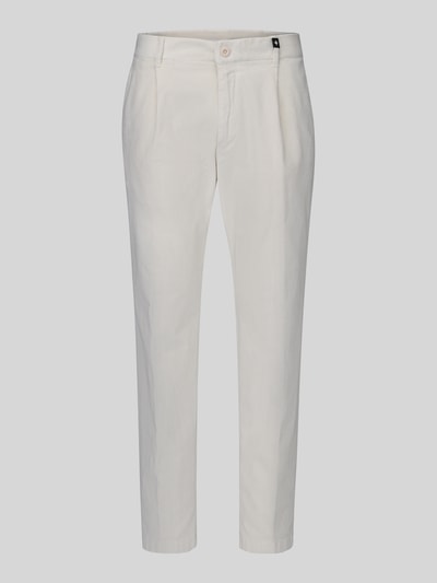 Strellson Relaxed Fit Cordhose aus Baumwoll-Mix Modell 'Lui_2V-D' Offwhite 2