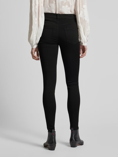 Vero Moda Jeansy o kroju skinny fit z 5 kieszeniami model ‘LUX’ Czarny 5