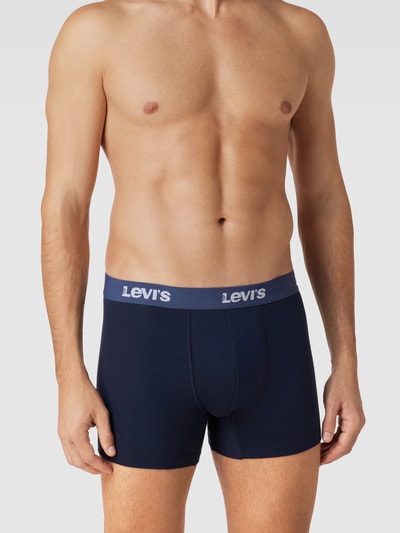 Levi's® Trunks mit Logo-Bund im 3er-Pack Dunkelblau 1