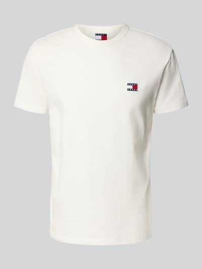 Tommy Jeans Regular fit T-shirt van puur katoen Offwhite - 2