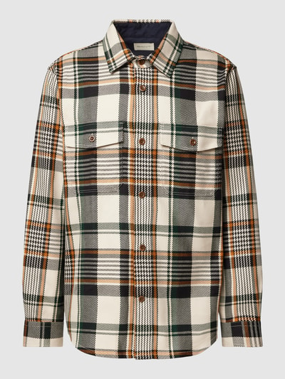 Gant Koszula wierzchnia ze wzorem w kratę model ‘Twill’ Gliniany 2