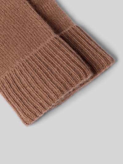 Christian Berg Woman Handschoenen van puur kasjmier Hazelnoot - 2