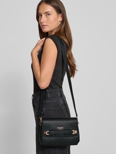Guess Umhängetasche mit Label-Detail Modell 'GREGORIA' Black 1
