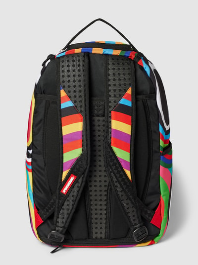 Sprayground Plecak ze wzorem na całej powierzchni model ‘GROOVY WAVES’ Pomarańczowy 5