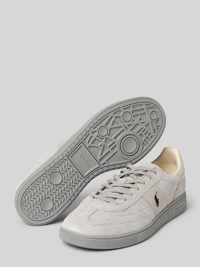 Polo Ralph Lauren Sneaker mit Label-Stitching Mittelgrau 4