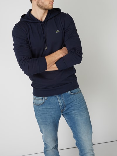 Lacoste Hoodie aus Jersey (marineblau) online kaufen