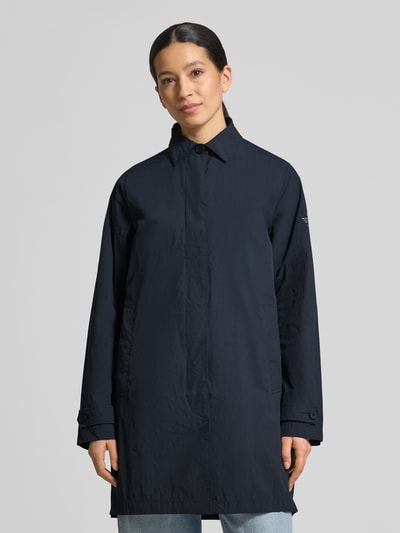 ECOALF Jack met platte kraag model 'VERNE' Donkerblauw - 4