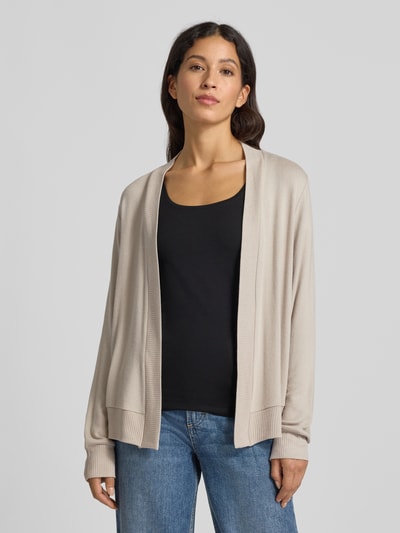 Marc O'Polo Kurtka z dzianiny o kroju regular fit z mieszanki modalu Beżowy melanż 4