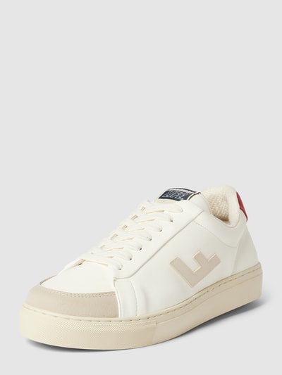 Flamingos Life Sneakers met labeldetails, model 'Classic 70s' Wit - 1