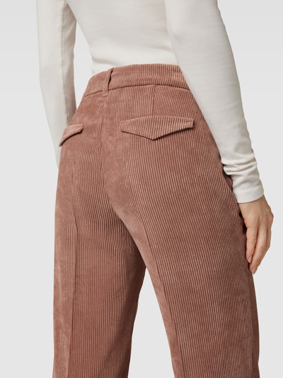 Luisa Cerano Pantalon van ribcord Oudroze - 3