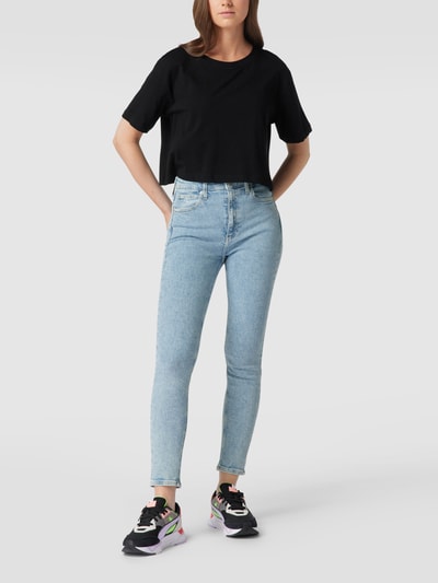 Calvin Klein Jeans Skinny Fit Jeans mit Label-Stitching Jeansblau 1