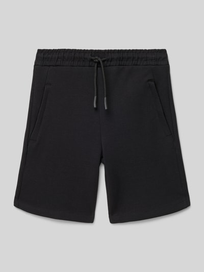 Mango Regular Fit Sweatshorts mit Eingrifftaschen Black 1