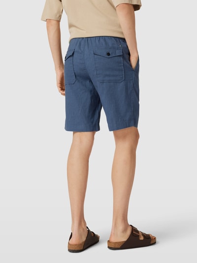 Tommy Hilfiger Korte broek met steekzakken, model 'HARLEM' Oceaanblauw - 5