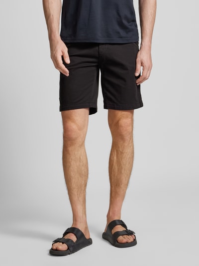 BOSS Orange Slim Fit Chinoshorts mit Gürtelschlaufen Black 4