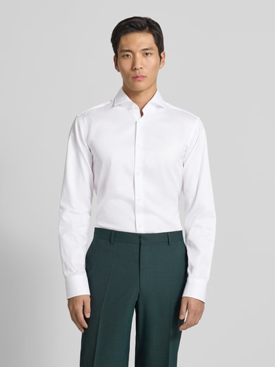 BOSS Regular Fit Businesshemd aus reiner Baumwolle Modell 'JOE' Weiss 4