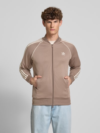 adidas Originals Sweatjack met ritssluiting Donkerbruin - 4