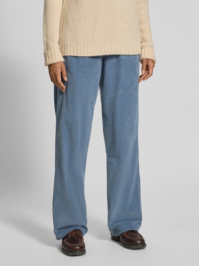 ARMEDANGELS Relaxed Fit Weite Hose aus Baumwoll-Mix Modell 'JAIMILAA' Rauchblau 4