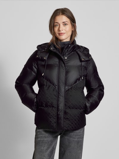 BOSS Steppjacke mit Kapuze Modell 'Pollimo' Black 4