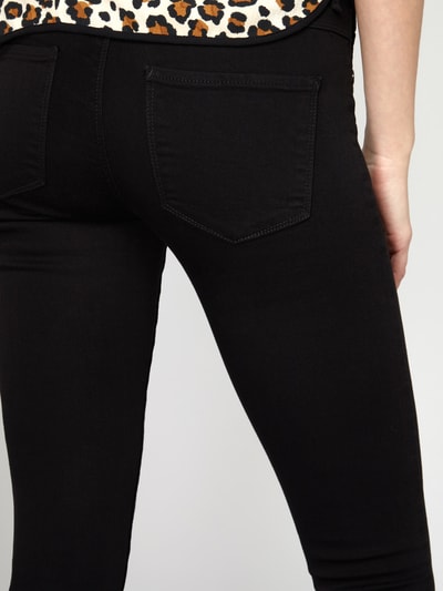 Only Coloured Skinny Fit Jeans Black 5