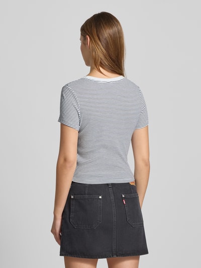 Levi's® T-Shirt mit Label-Patch und Rundhalsausschnitt Weiss 5