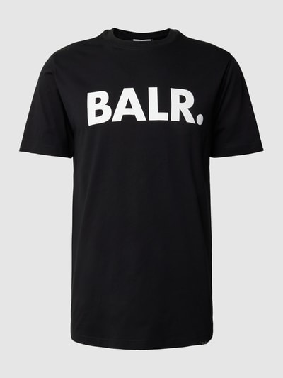 Balr. T-Shirt mit Label-Print Black 1