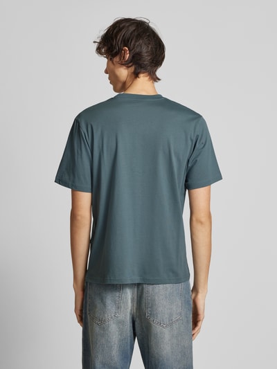 Jack & Jones T-Shirt mit Motiv-Print Modell 'VESTERBRO' Petrol 5